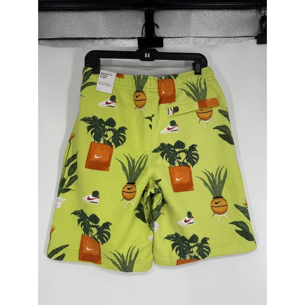 Nike Club Fleece Sweat Shorts Court Cortez Graphic All Over Print AOP